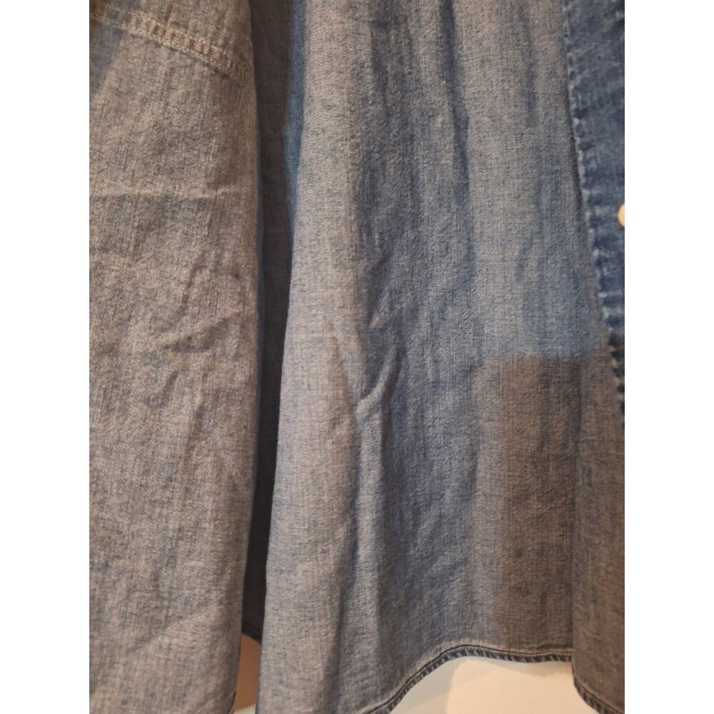 VTG Lauren Jeans Co Ralph Lauren Denim Button Down Shirt L NWT - Picture 11 of 16